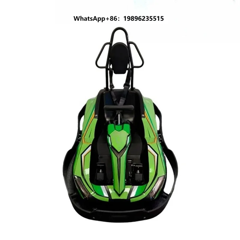 Kids Electric Go Kart Dual 600W Motors 35km/h Top Speed Battery Racing Kart for Amusement Park