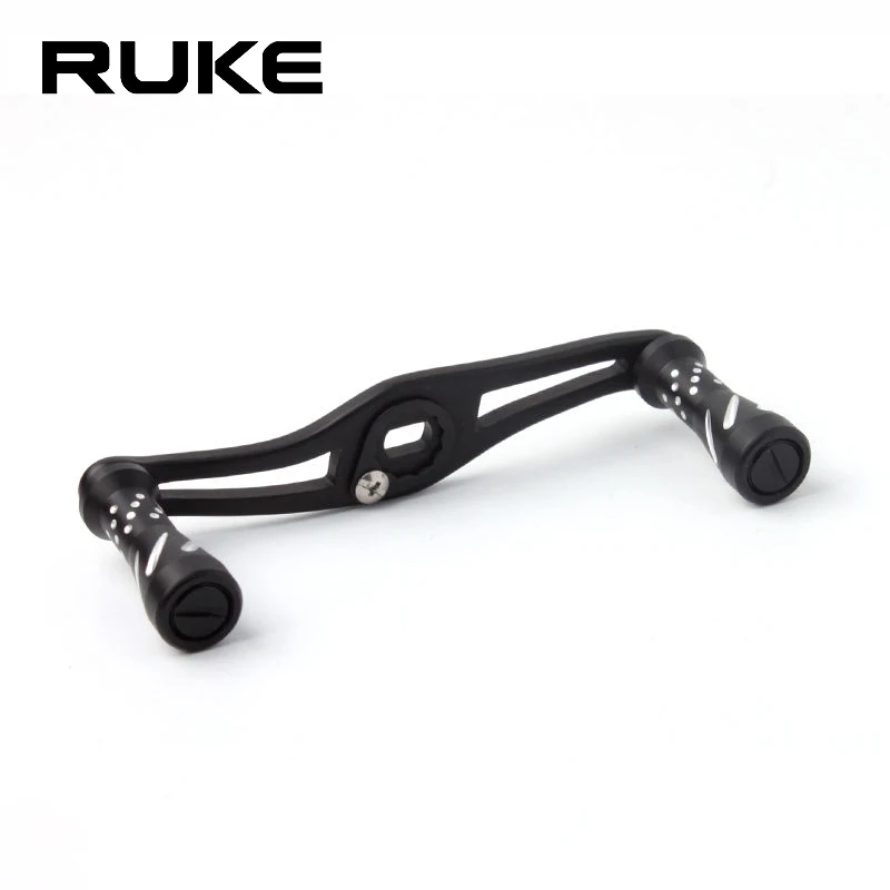 

Ruke New 1pc Fishing Reel Handle Alloy Aluminum Handle For Baitcasting Whole Length 100mm Reel Hole Size 8*5/7*4mm Accessory DIY