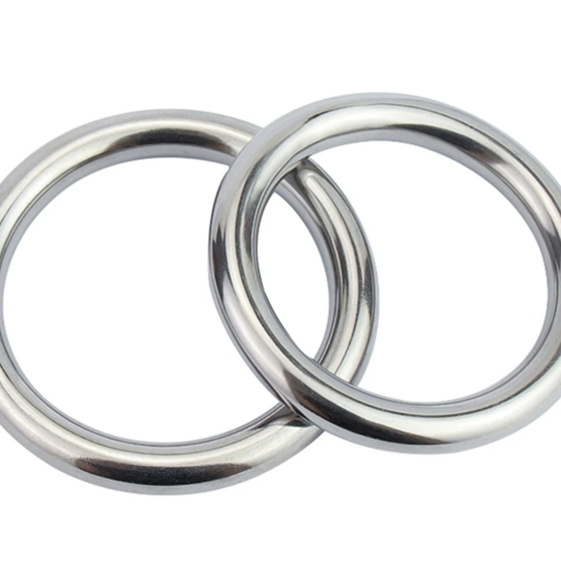 304 Stainless Steel Seamless Circular Ring/O-Shaped Ring/Solid Seamless Steel Ring/Hammock Yoga Connection Steel Ring/M3-M16