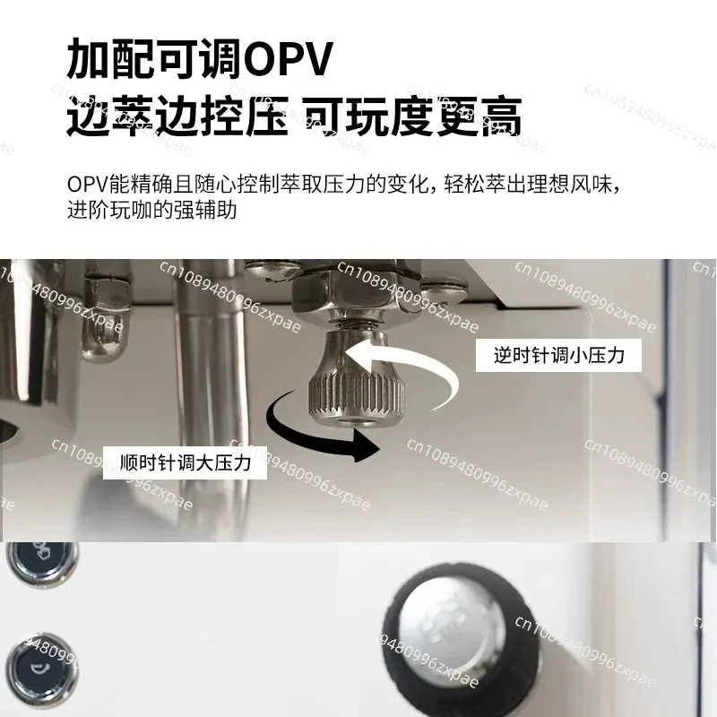Coffee Machine Small Household Italian Semi-automatic Double Boiler Office Milk Tea Shop Commercial