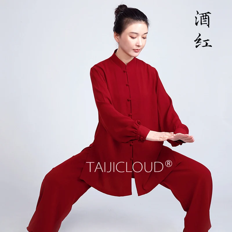 Women's Tai Chi & Men's Kung Fu Long-Style Training Uniform - Ba Duan Jin  Martial Arts Performance Costume - Image 3