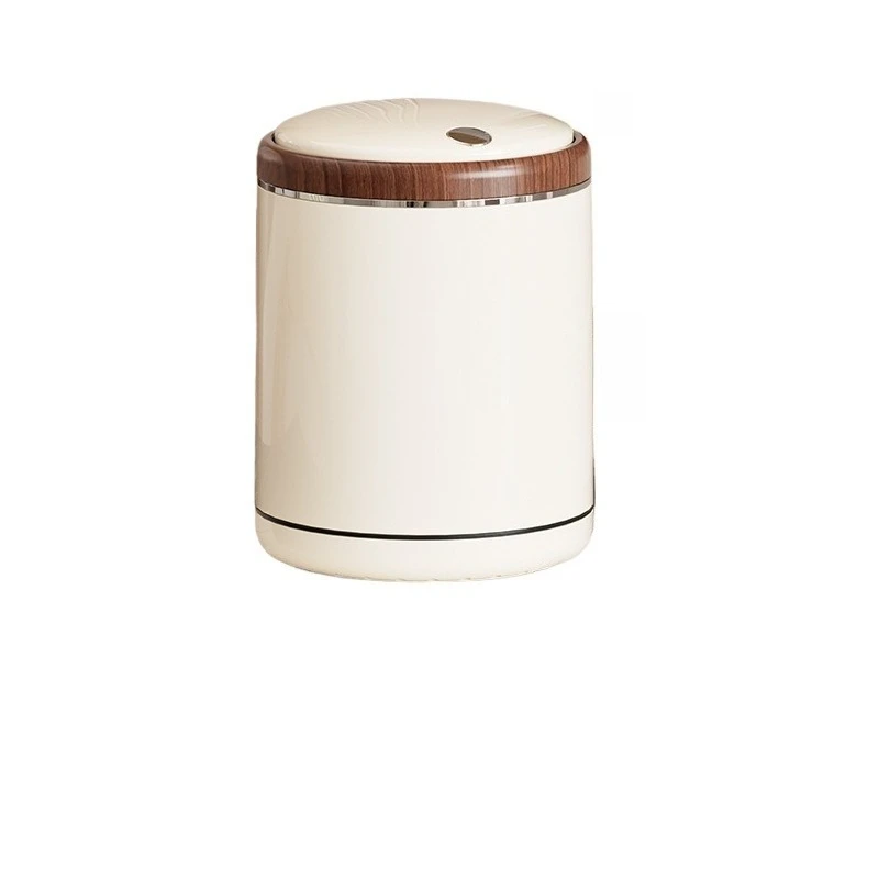 For Desktop Trash Can, Household Mini Storage Box with Lid, Bedroom Dining Table, Living Room Small Paper Basket