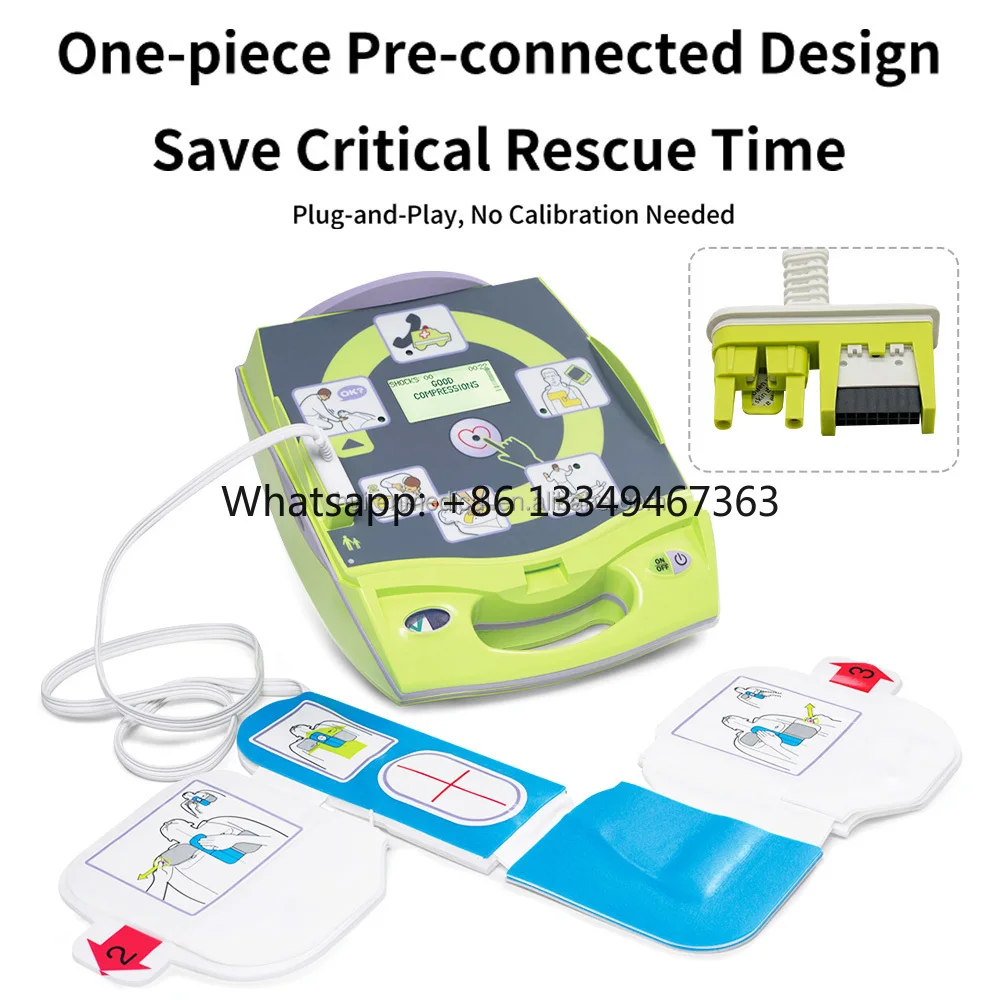 Electrode Pads Latex-free Hydrogel Adhesive One-piece Pre-connected