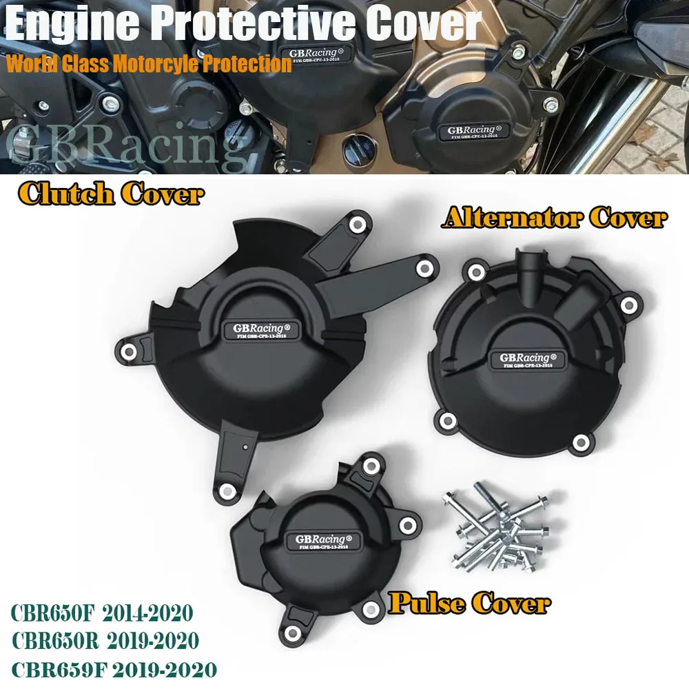 Engine Cover Guard Protection for Honda CBR650F 2014-2020 CBR650R CB650 2019-2020 Aging-resistant thermal insulation