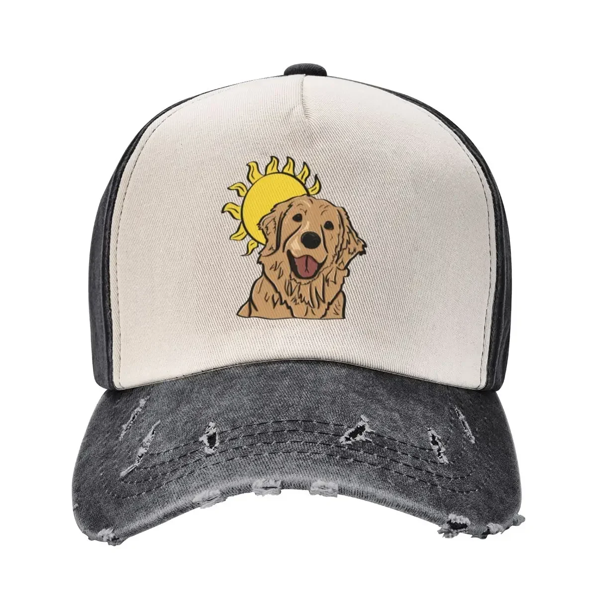 Greek Gods as Dogs - Apollo Baseball Cap custom Hat Luxury Brand Women Hats Men's