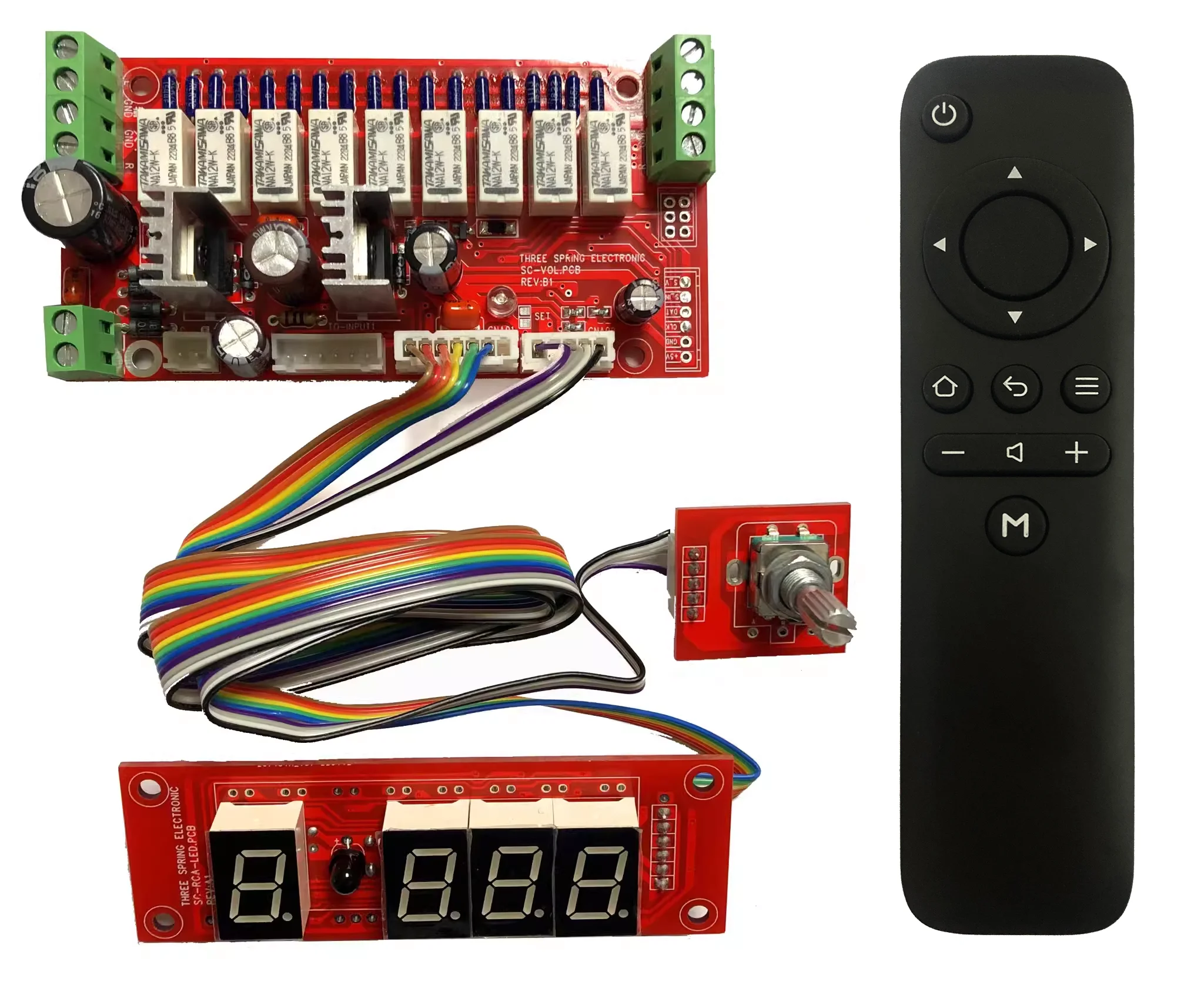 relay-volume-board-volume-controller-with-display-screen-balance-adjustment-digital-volume-control-audio-level-regulation-module