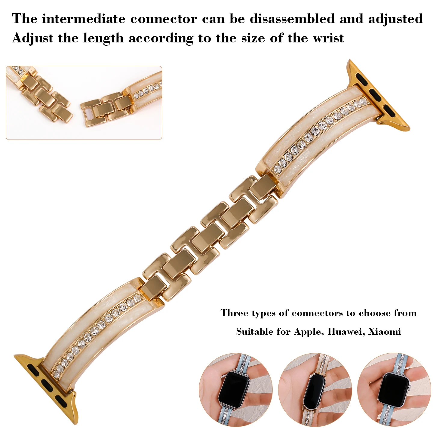 وصلة سوار معدني ممتاز لسلسلة ساعات أبل 8/7/6/10/9 40 مللي متر 41 مللي متر 38 مللي متر 42 مللي متر 44 مللي متر 45 مللي متر 46 مللي متر حزام