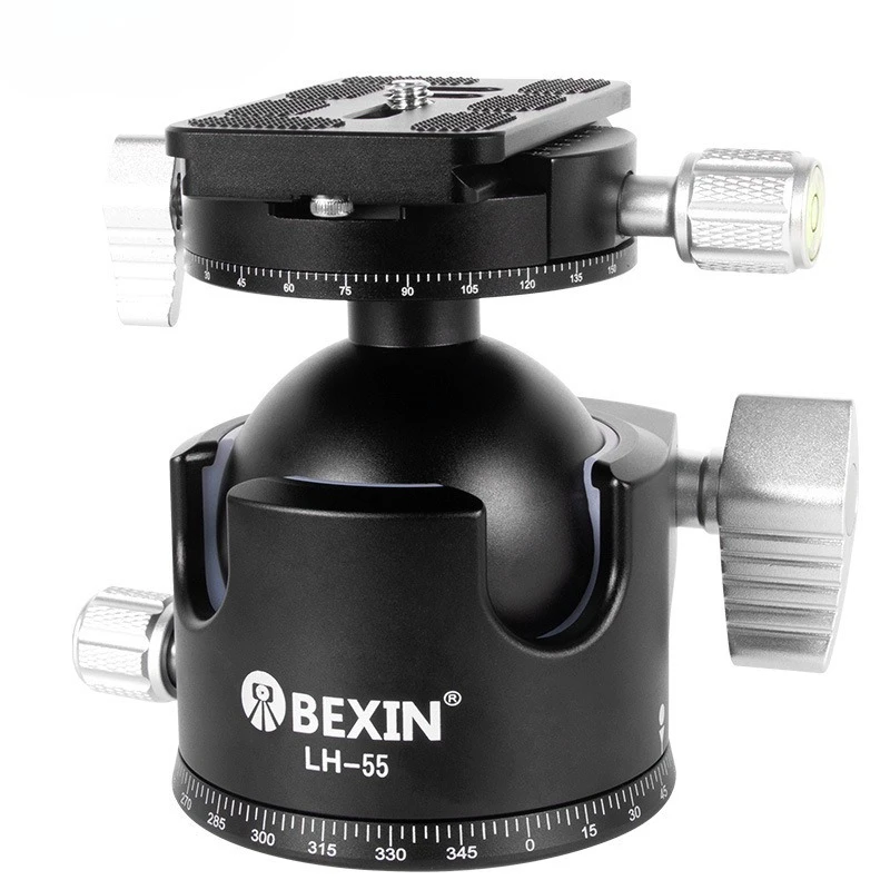 Spherical Gimbal Low Center of Gravity Dual Panoramic Damping Tripod Spherical Table Photography Panoramic Gimbal