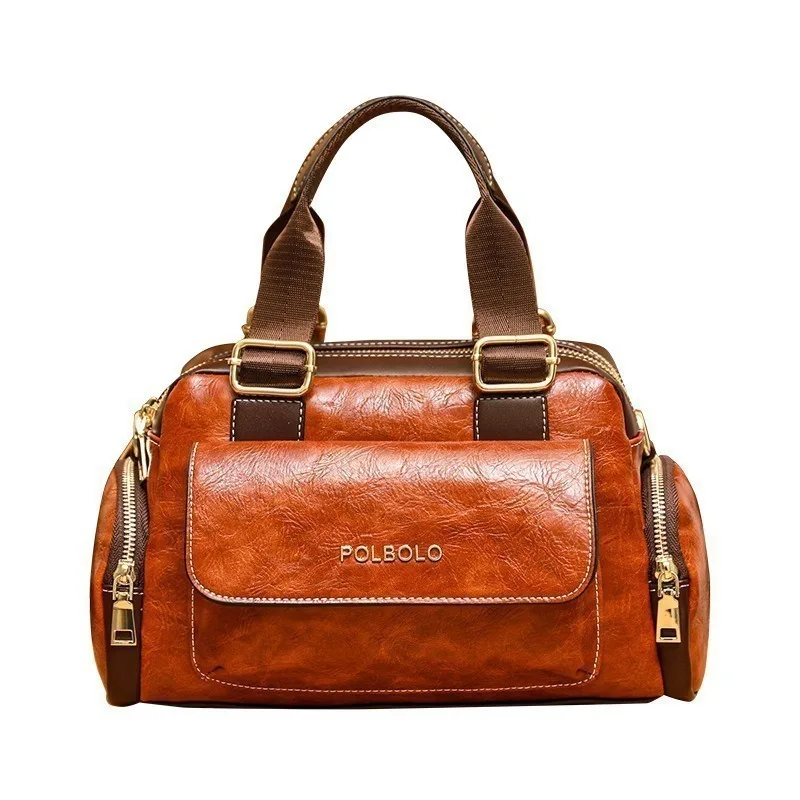 

2025 New Genuine Leather Vintage Crossbody Bag for Women, Minimalist Top Handle Purse, Very Daily Elegant & Practical​