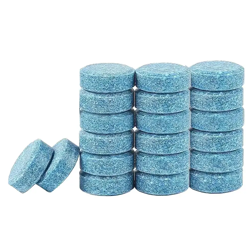 Ganzjahres-Auto-Scheibenwaschanlage, konzentrierte saubere Tabletten, solide für Auto, Zimmer, Küche, Fenster, Glas, WC-Reinigungstablette