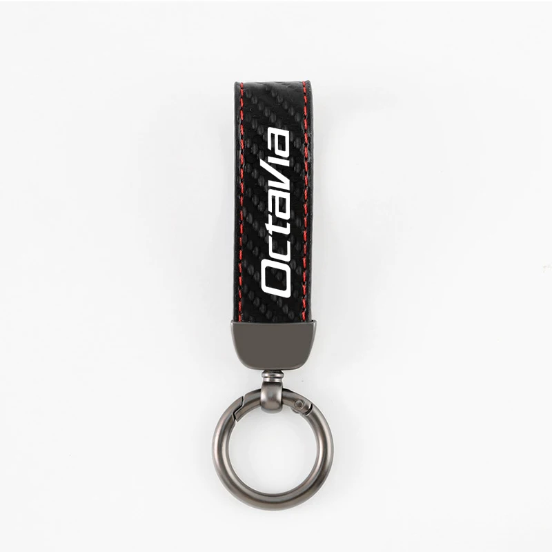 Car Key Chain Anti-lost Buckle For Skoda Octavia FABIA KAMIQ KAROQ KODIAQ RAPID SCALA SUPERB Accessories