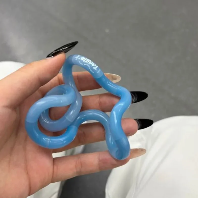 Genuine Tangle Twisting Relaxation Toy Cloud Series / Illusion Stone Series Twisting Fun Concentration Training Educational Toy