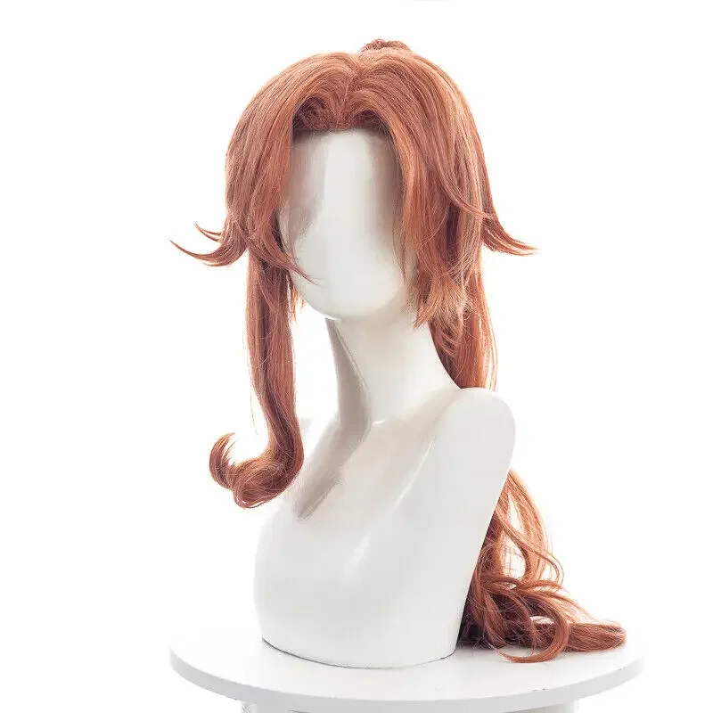 

LOL Battle Bunny Miss Fortune Cosplay Wigs 75cm Long Brown Synthetic Party Hair