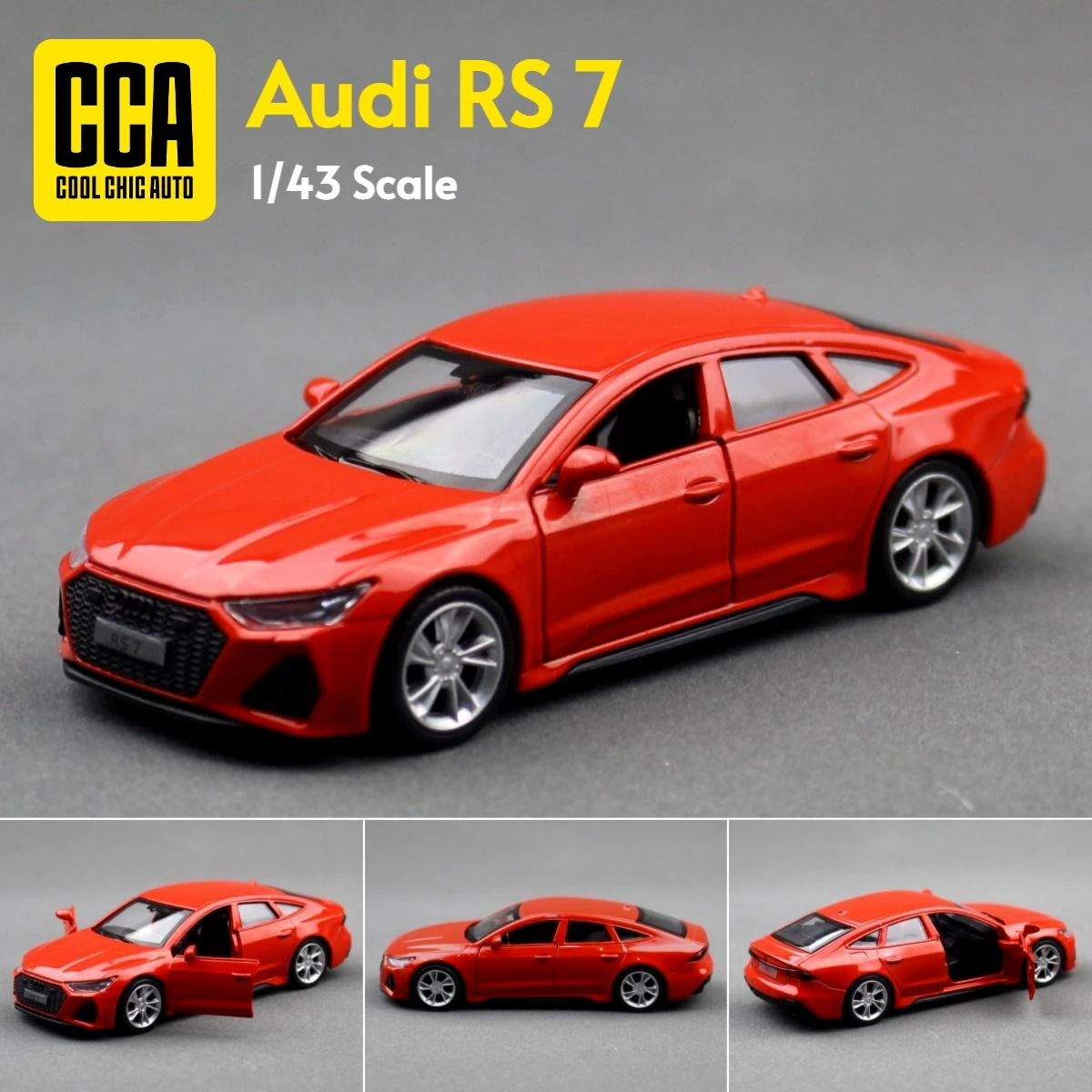 Audi Sport特注1/43 Audi RS 7 Sportback 1/43 Audi RS7 Super Sport Toy Car Model For Children MSZ Diecast