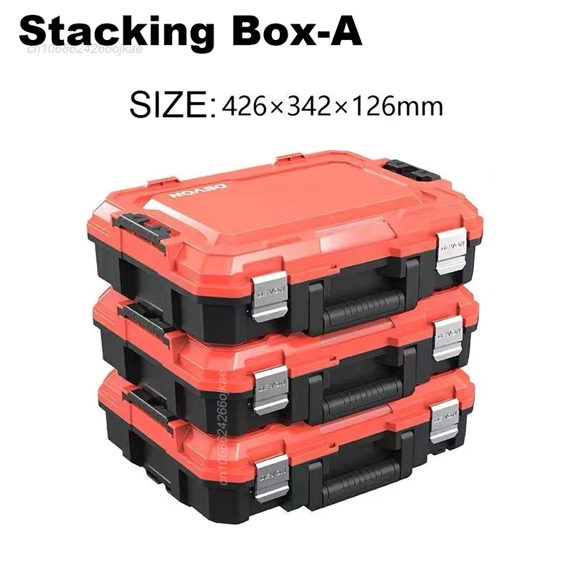 Devon Hand ToolBox Storage Waterproof IPX55 Free Stack Combination High Strength Portable Suit for 5733 2905 5401 5402 Series