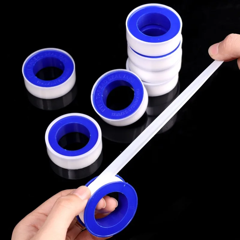 50/1 Rollen Dichtband Wasserrohr Stop Lecks Starkes Dichtungsband Waschbecken Abflussrohr Gewinde Klebebänder Sanitär Fitting Reparaturwerkzeuge
