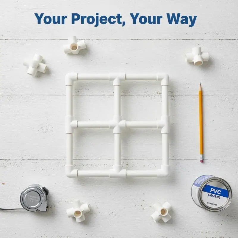 20/25/32/40/50mm PVC Coupler 3/4/5/6-way Three-Dimensional PVC Connector DN20/25/32/40/50 Water Supply Pipe Fittings