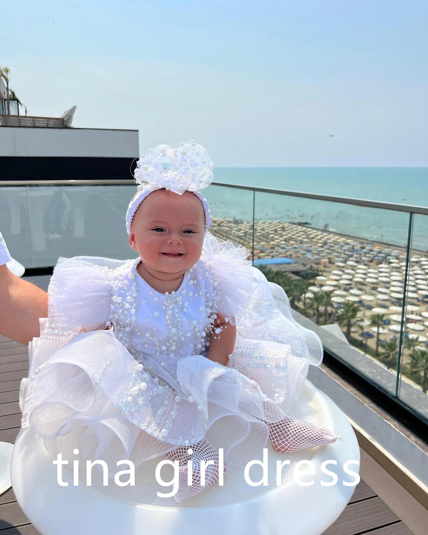 Princess White Flower Girl Dre - đánh giá và giá Toddler Girl Tulle Party Dress