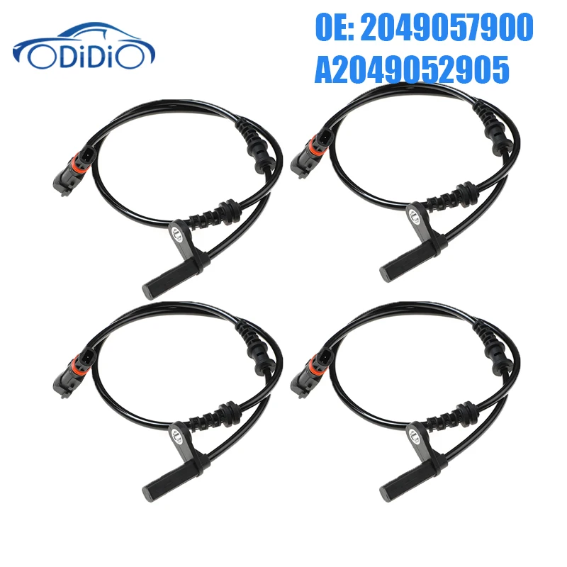 2049057900 A2049052905 Front Left Right ABS Wheel Speed Sensor For MERCEDES-BENZ C-CLASS C180 C200 C250 C280 C350 W204 S204