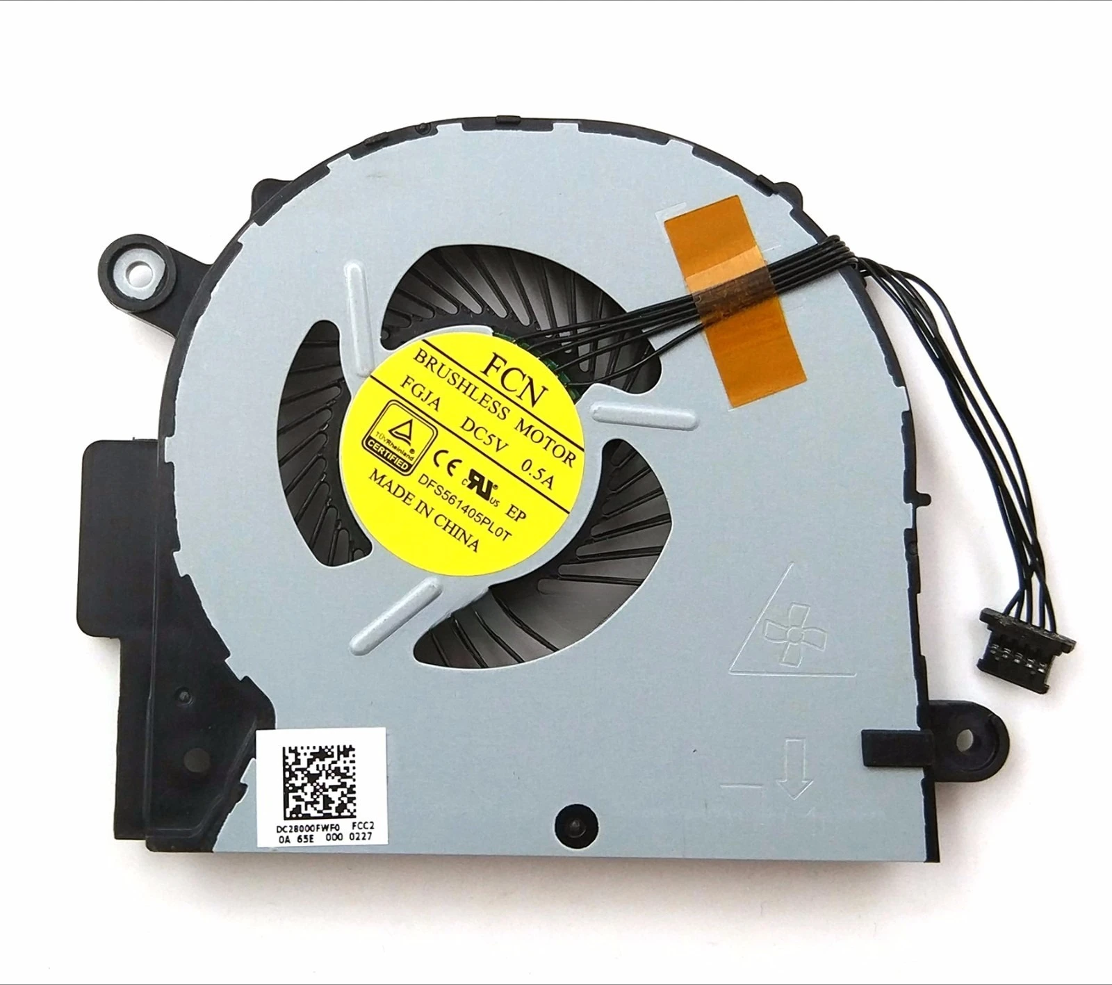 New FOR Lenovo erazer Z51-70 Y50C V4000 Z41-70 CPU cooling fan FCN FGJA DC5V 0.5A