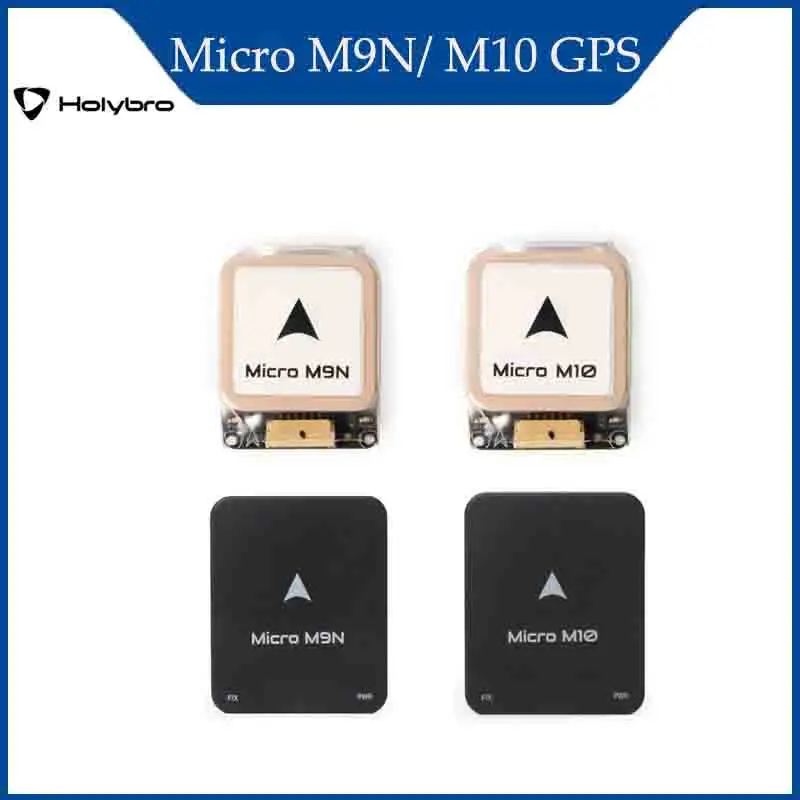 

GPS-модуль Holybro Micro M9N/M10 с цифровым компасом IST8310 и керамической патч-антенной для FPV-дронов, радиоуправляемых моделей самолетов и дронов дальнего радиуса действия