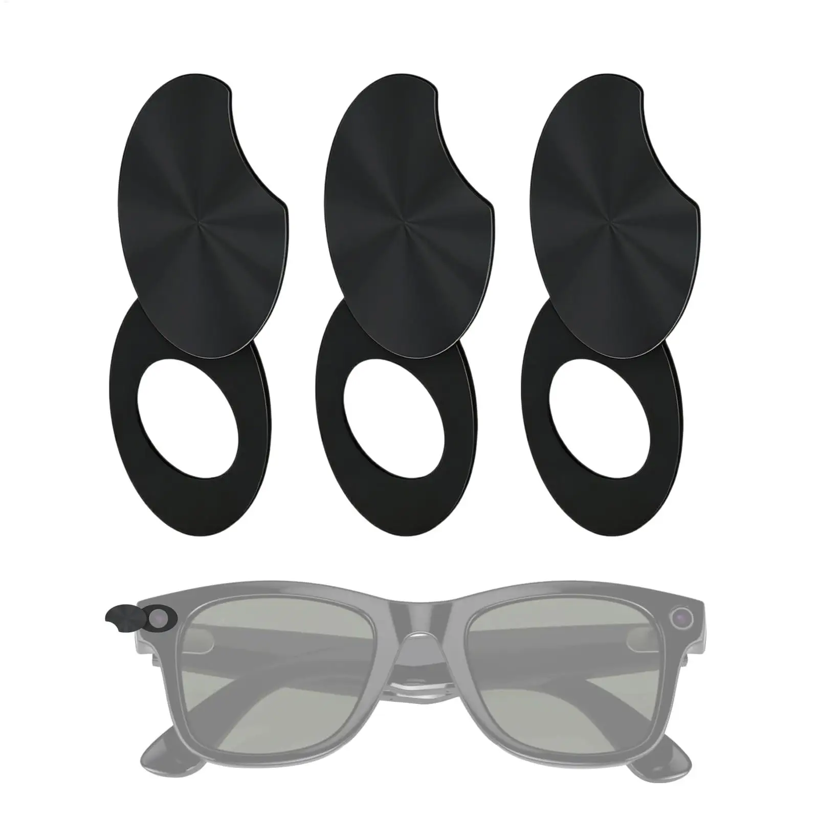 Smart Glasses Privacy Cover Mobile Phone Computer Lens Privacy Mask Anti-Spying Smart Electronics Supplies for Meetings Daily