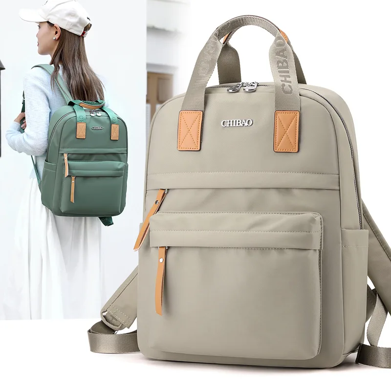 Commuter Two-Shoulder Bag Large Capacity Waterproof Travel Bag Japanese Casual Women Backpack College Students Schoolbag