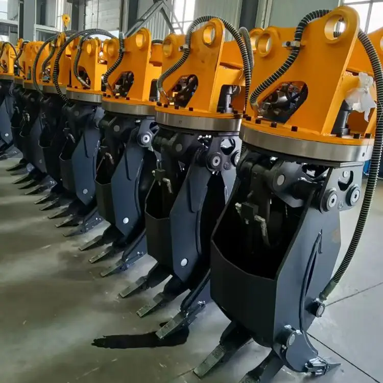 2025 ملحقات حفارة جديدة عالية الجودة دلو تصارع السجل الهيدروليكي/دلو تصارع