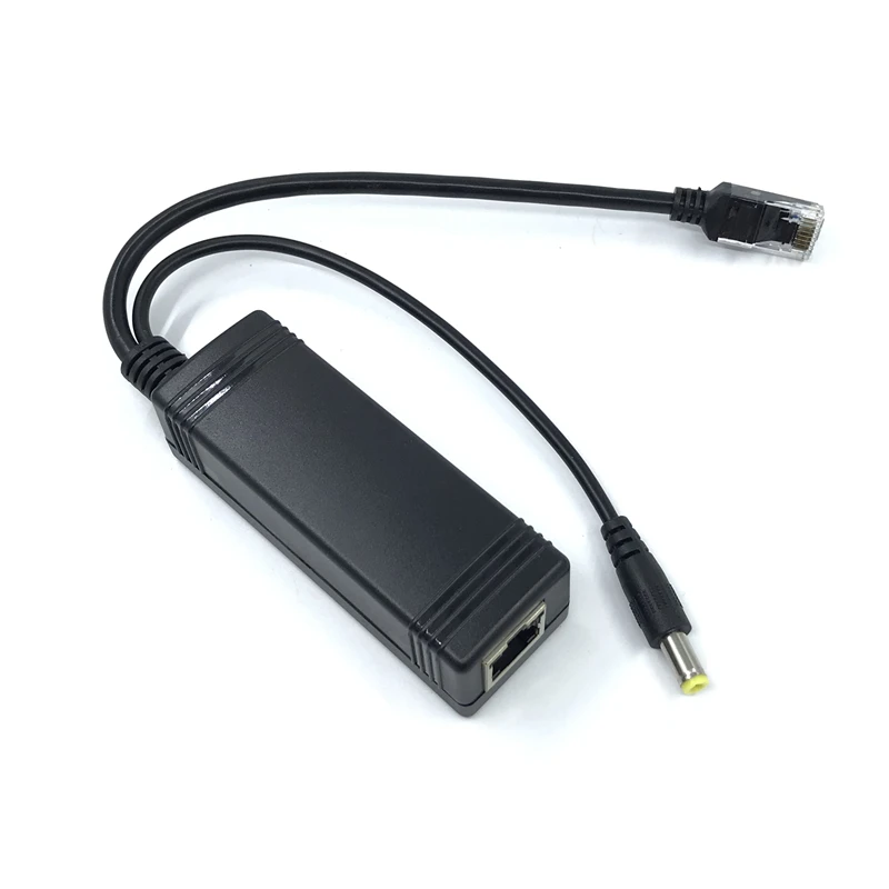 48V to Active Isolated PoE Splitter IEEE802.3af 12V2.5Adapter Injector poe splitter Connector Active 10/100MFor PoE IP Camera