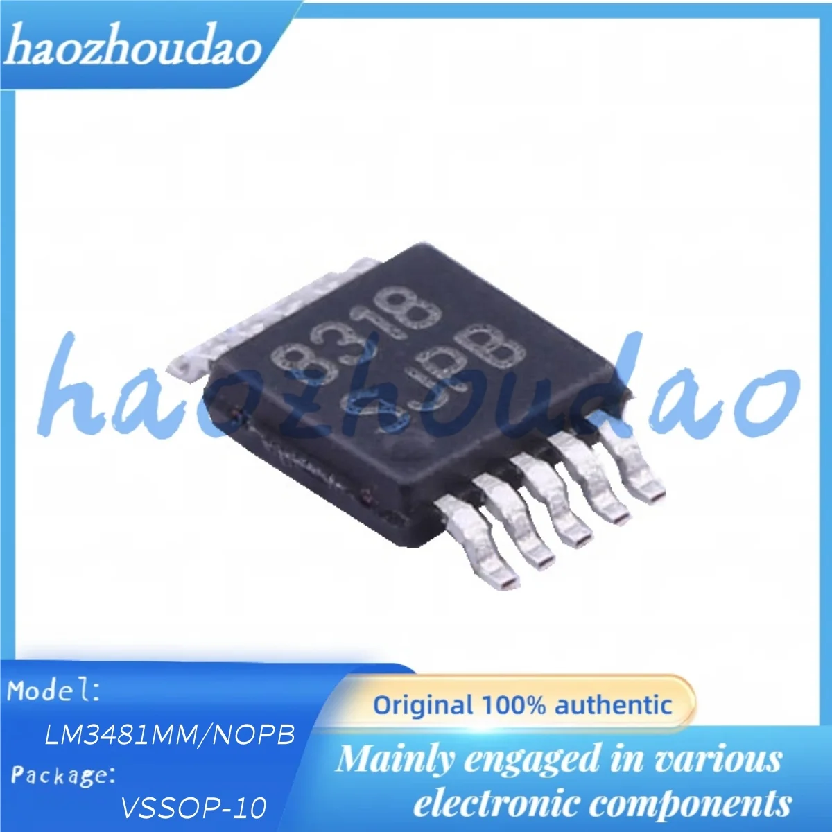 5PCS LM3481MM/NOPB  LM3445MM Controller driver DC-DC power chip with voltage rise and fall type