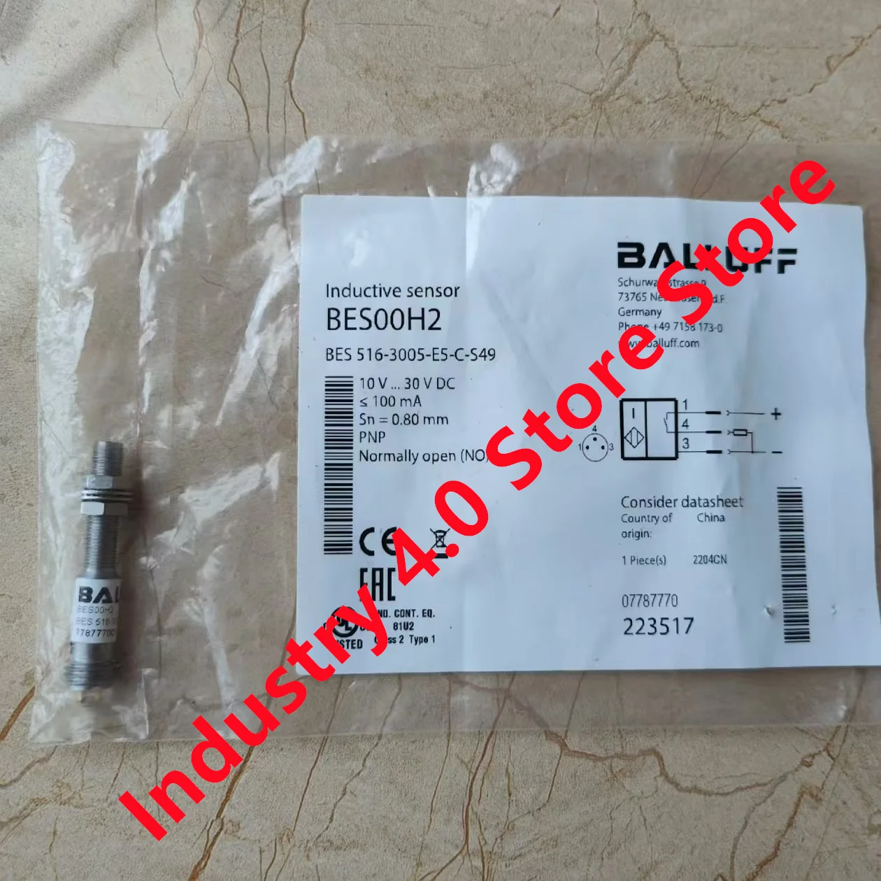 

BES00H2 BES-516-3005-E5-C-S49 new original