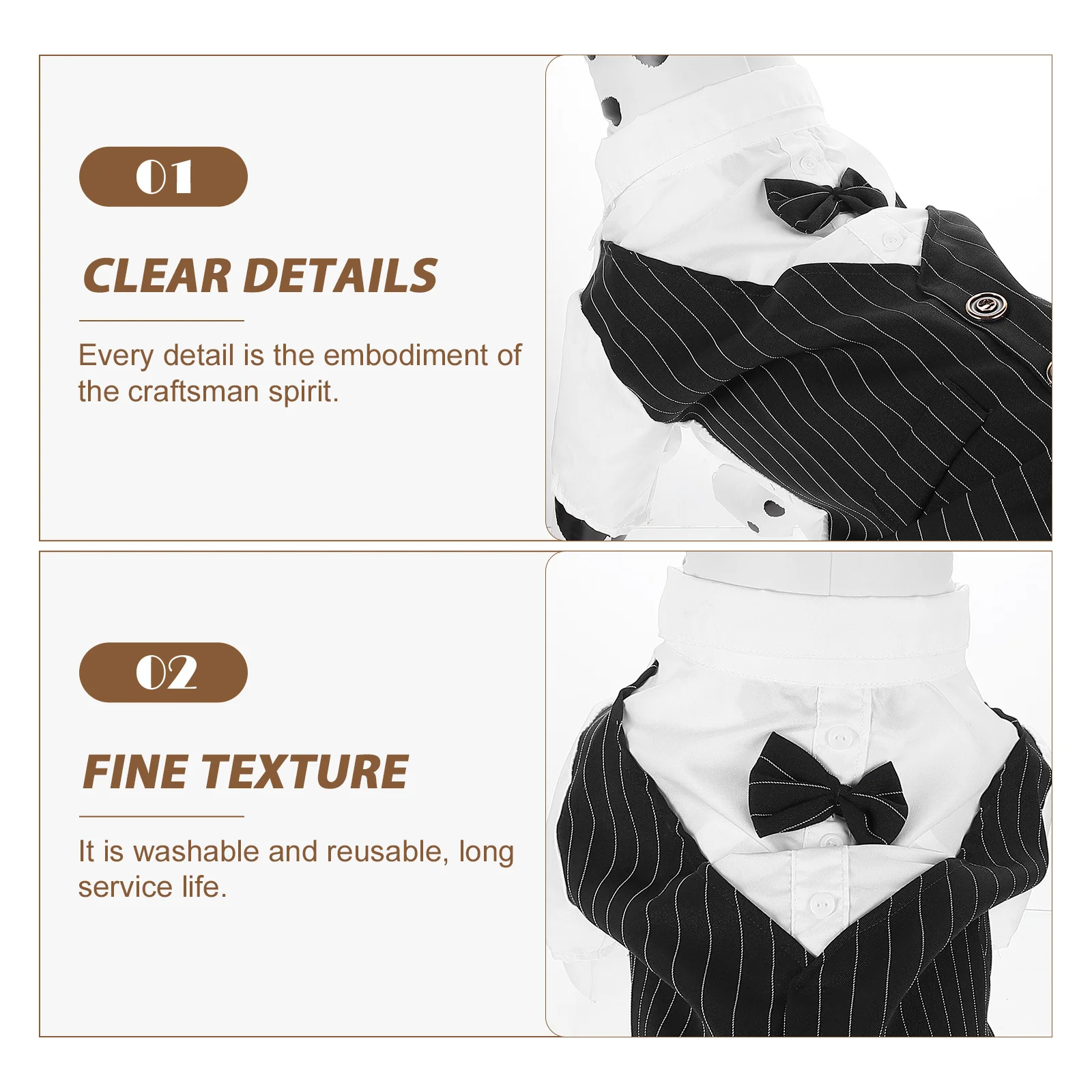 

Pet Costume Dog Outfit Adorable Design Lightweight Washable Reusable Suitable for Parties and Daily Life Cat Shirt