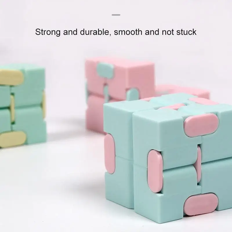 Puzzle Anti Stress Relief Toys For Adults Infinite Flip Funny Cube Sensory Toys For Children Special Needs Xmas Gifts