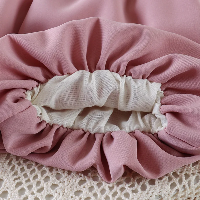 ルース花のつぼみショーツ夏 2025 新しいつぼみブルマ女の子パンツカジュアル無地ビーチ子供服 1-4 歳の女の赤ちゃん