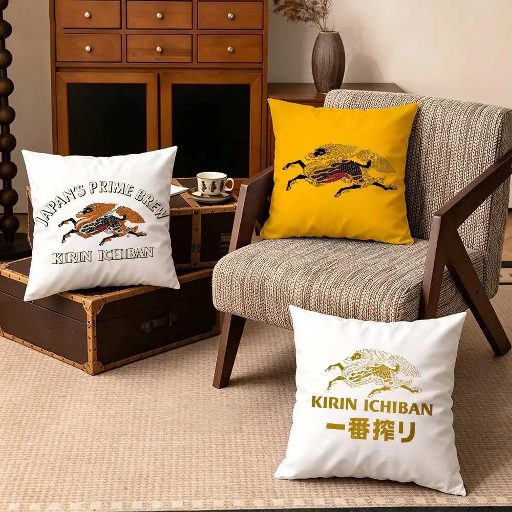 Brand-KirinS Cushion Cover Soft Velvet Cushion Cover Set 4Pcs 50x50 45x45 Zipper Pillowcase for Home Decor