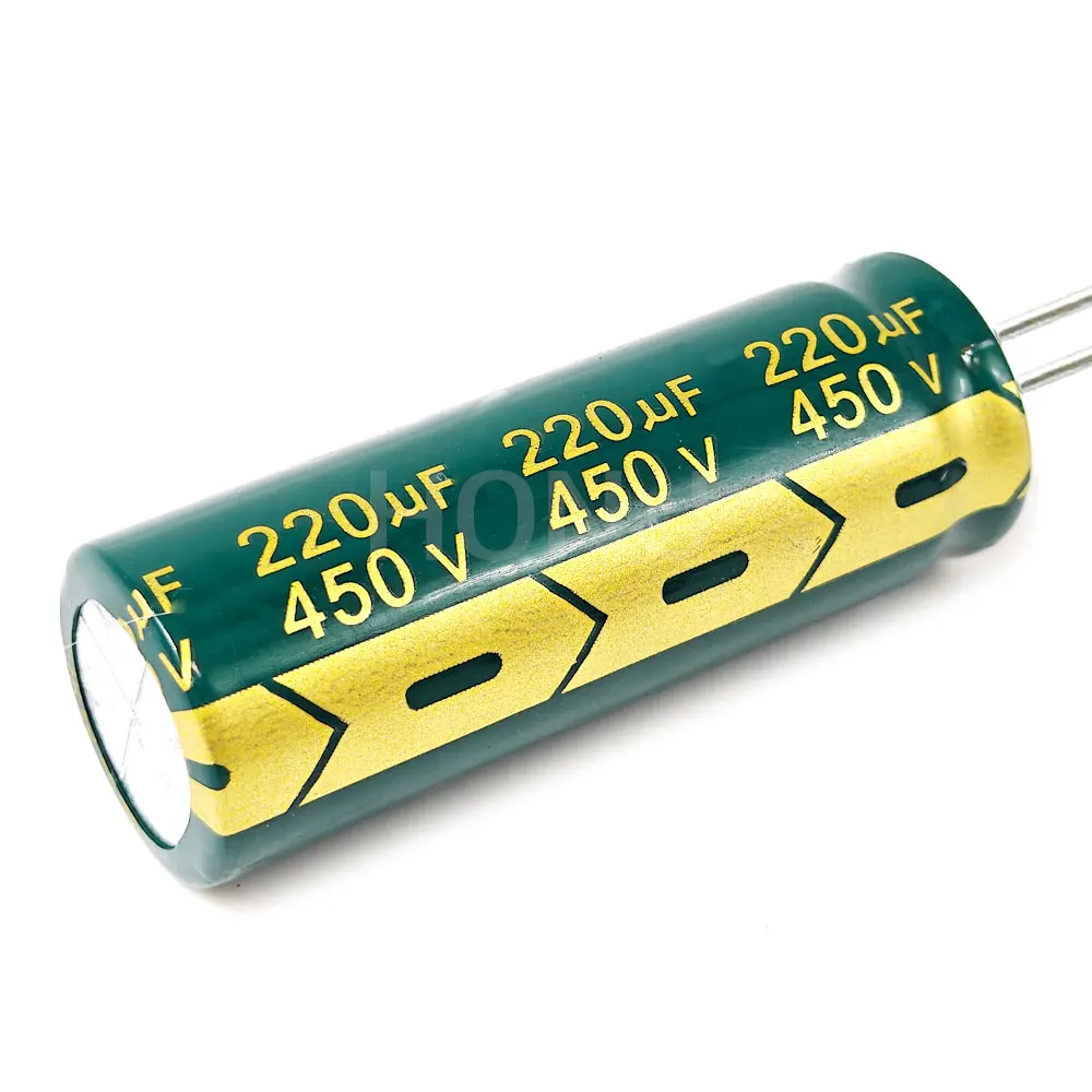 1PCS 450V220uf 18x50mm Aluminum Electrolytic Capacitor 220uf450v 450v 220uf 450V 220mf 450vdc 220MFD 450v220mf 220mf450v ±20%
