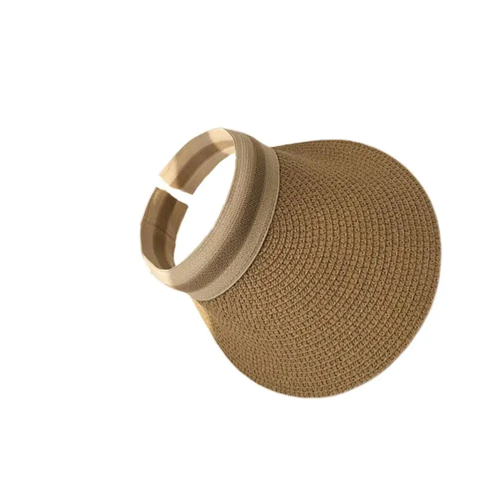

Sun Protection Hat Lightweight Durable Beach Hats for Ladies Summer Outdoor Vacation Travel Sun Visor Portable Hats