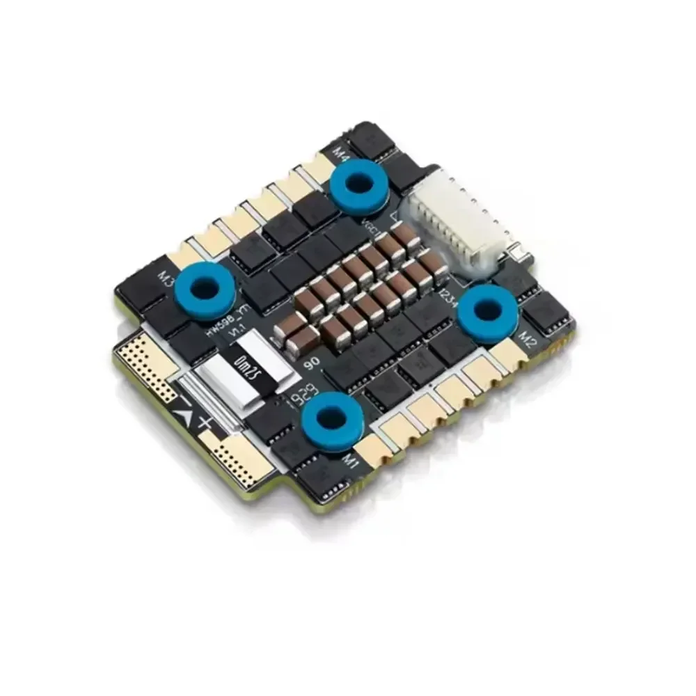 Hobbywing Xrotor AM32 45A or 65A 4in1 G2 ESC 3-6S & F7 Convertible Flight Controller Combo for RC FPV Racing Drone