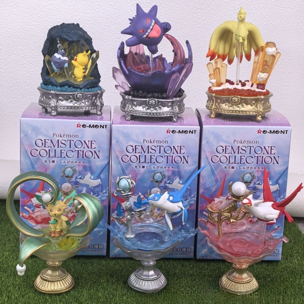

Набор игрушек Pokemon Dream Box: Пикачу, Гаргар, Ледиас и Латиос — коллекционные фигурки персонажей аниме, портативные игрушки, подарки на день рождения для детей