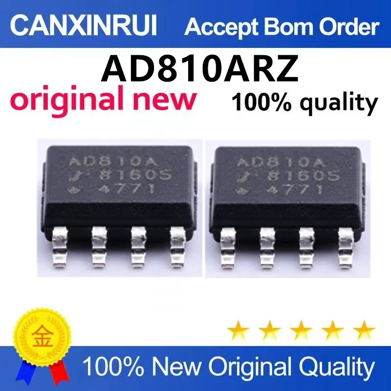 (5pcs-100pcs)Brand new original AD810ARZ AD810AR AD810A video operational amplifier chip package SOP-8