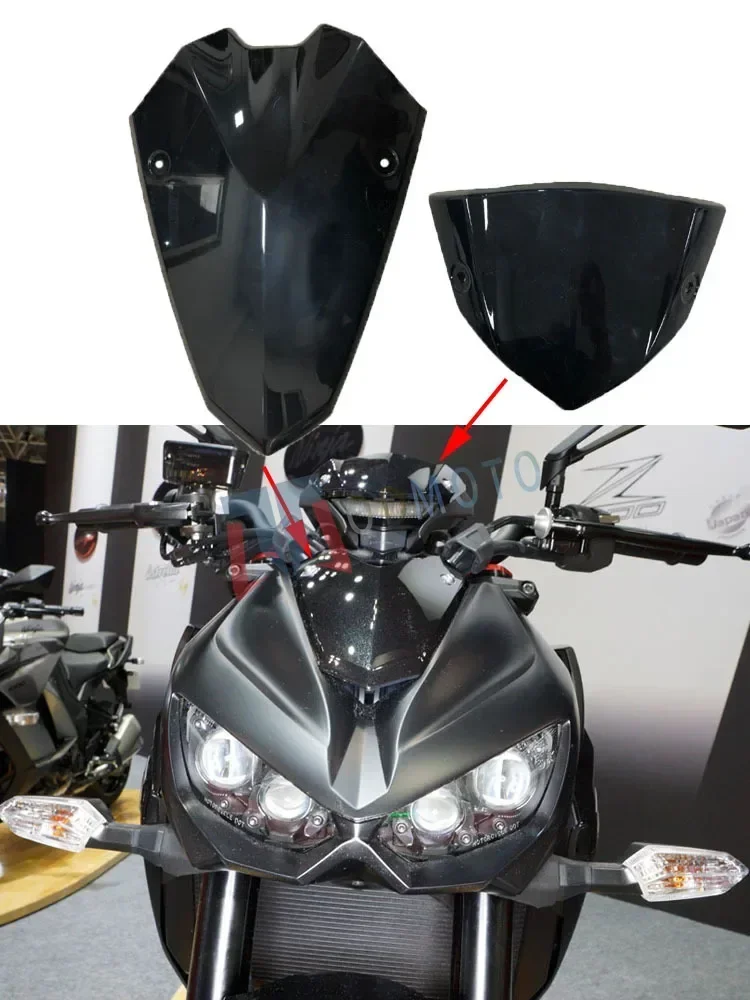 For Kawasaki Z1000 2014-2019 Motorcycle Head Side Panels/ windshield /Head middle cover /Side Small pieces ABS Injection Fairing