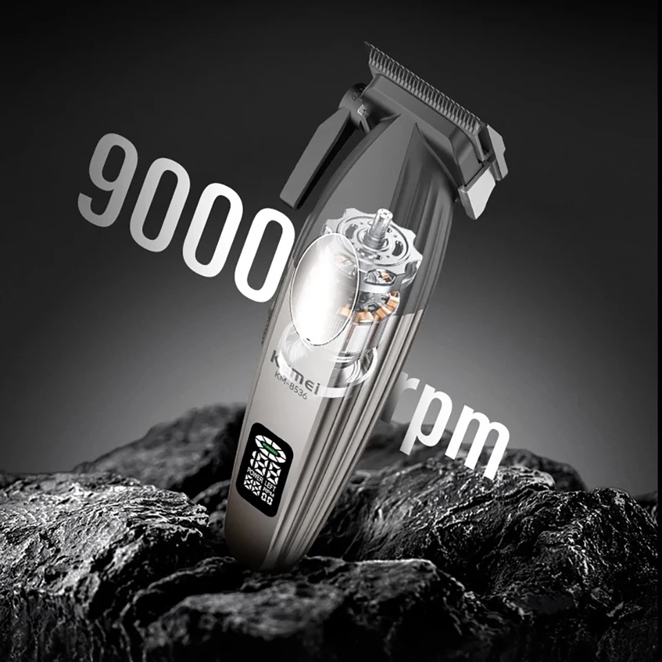 Kemei 8536 Professional Hair Clippers and Cordless Trimmer Set