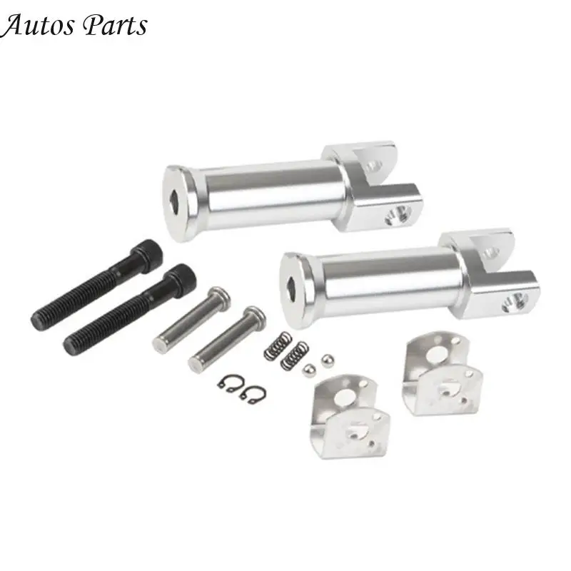 

57BA Motorcycle Passenger Footpeg Supports for 2018-2024 Replacement Left Right Foot Pegs Universal Foot Rest Bracket