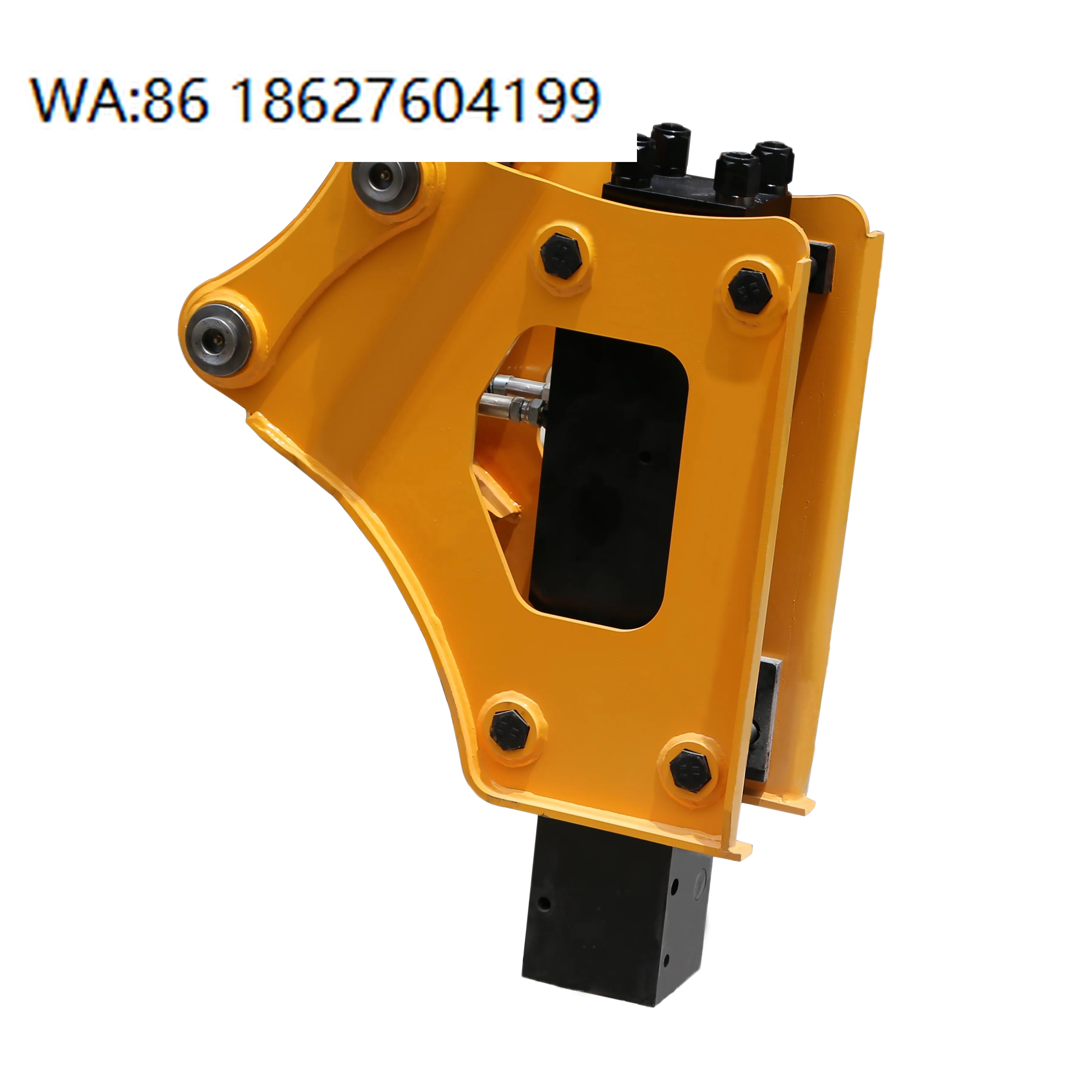 

68mm Chisel Compact Tractor Hydraulic Rock Breaker Attachment 680 Rammer Hammer, Durable High Pressure Supporting Pump