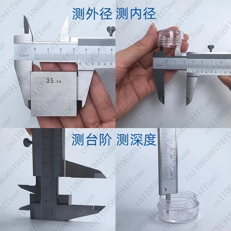 Digital Vernier Caliper with Dial Gauge High-Precision Stainless Steel Integrated 0-125-150