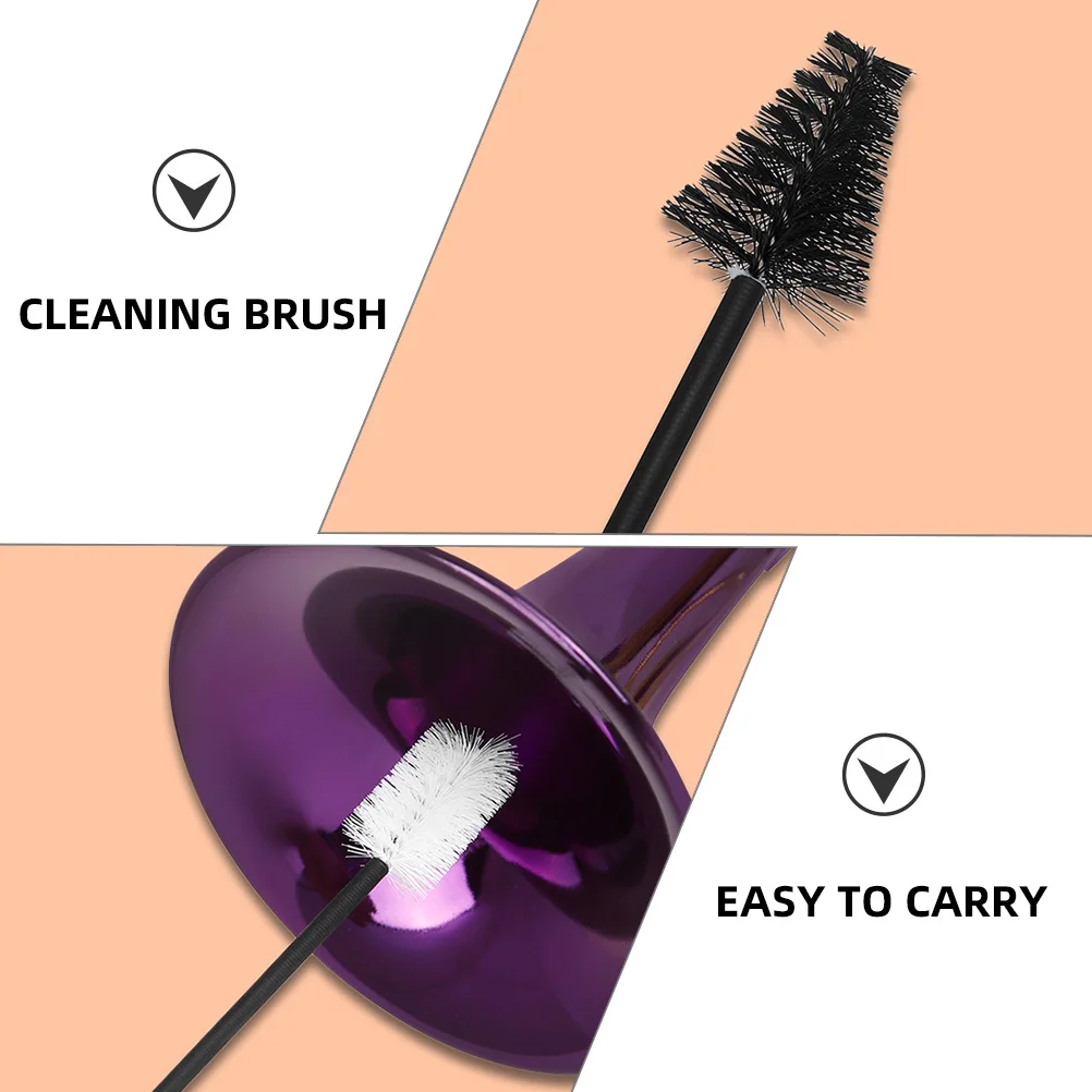 

Double Sided Saxophone Cleaning Brush Small Tenor Flute Instrument Maintenance Tool Durable Long-Lasting Professional