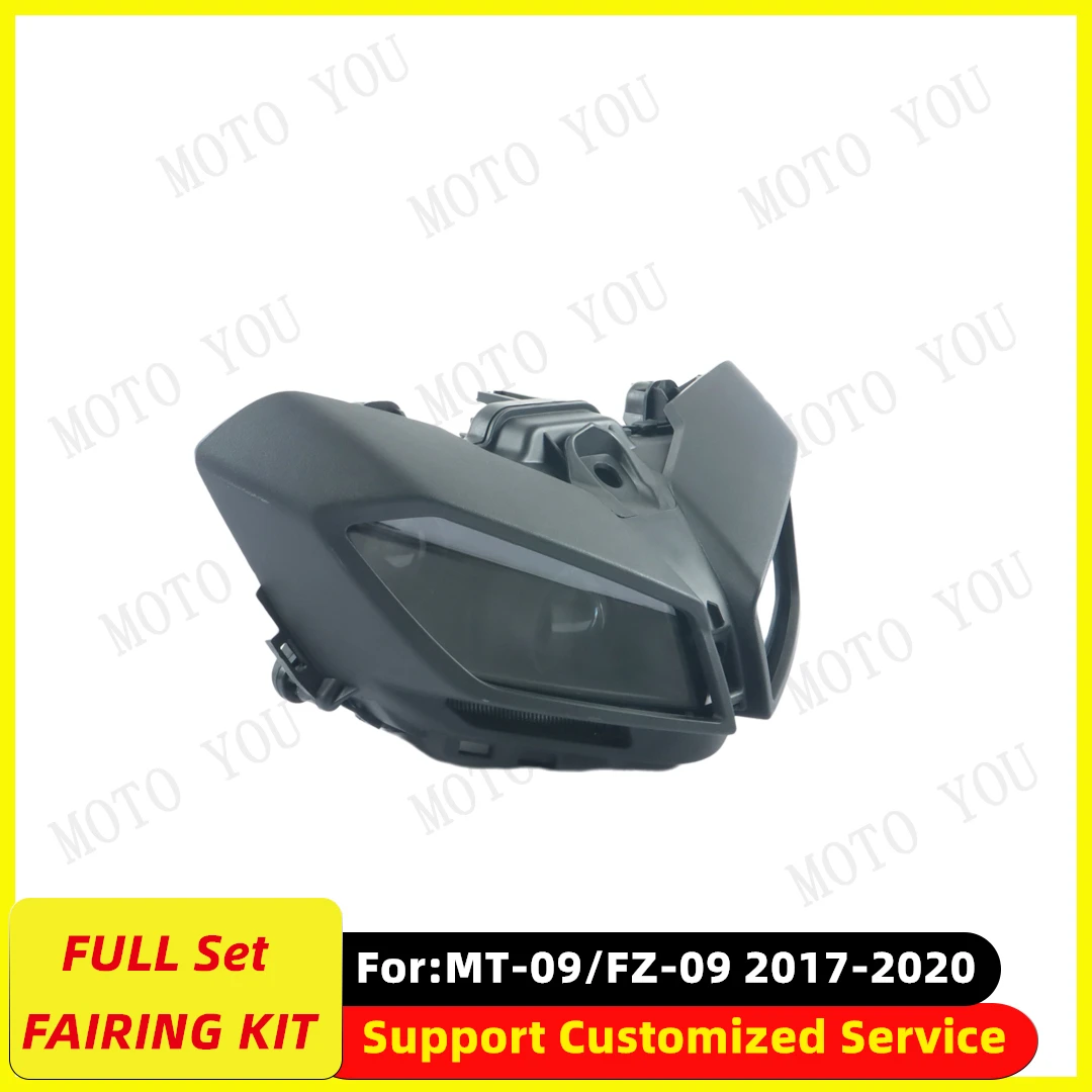 

Motorcycle LED Front Headlight Assembly Headlamp Head Lamp Light Fit For Yamaha MT09 MT-09 MT 09 FZ09 FZ 09 2017-2020 2018 2019