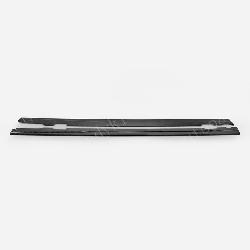 For Mini Cooper S Ver2.1 F56 Carbon Fiber Side Skirt Addon UnderBoard Bodykits