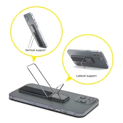Mobile phone non-slip hand strap horizontal vertical stand braided elastic strap elastic magnetic desktop paste for men and wome