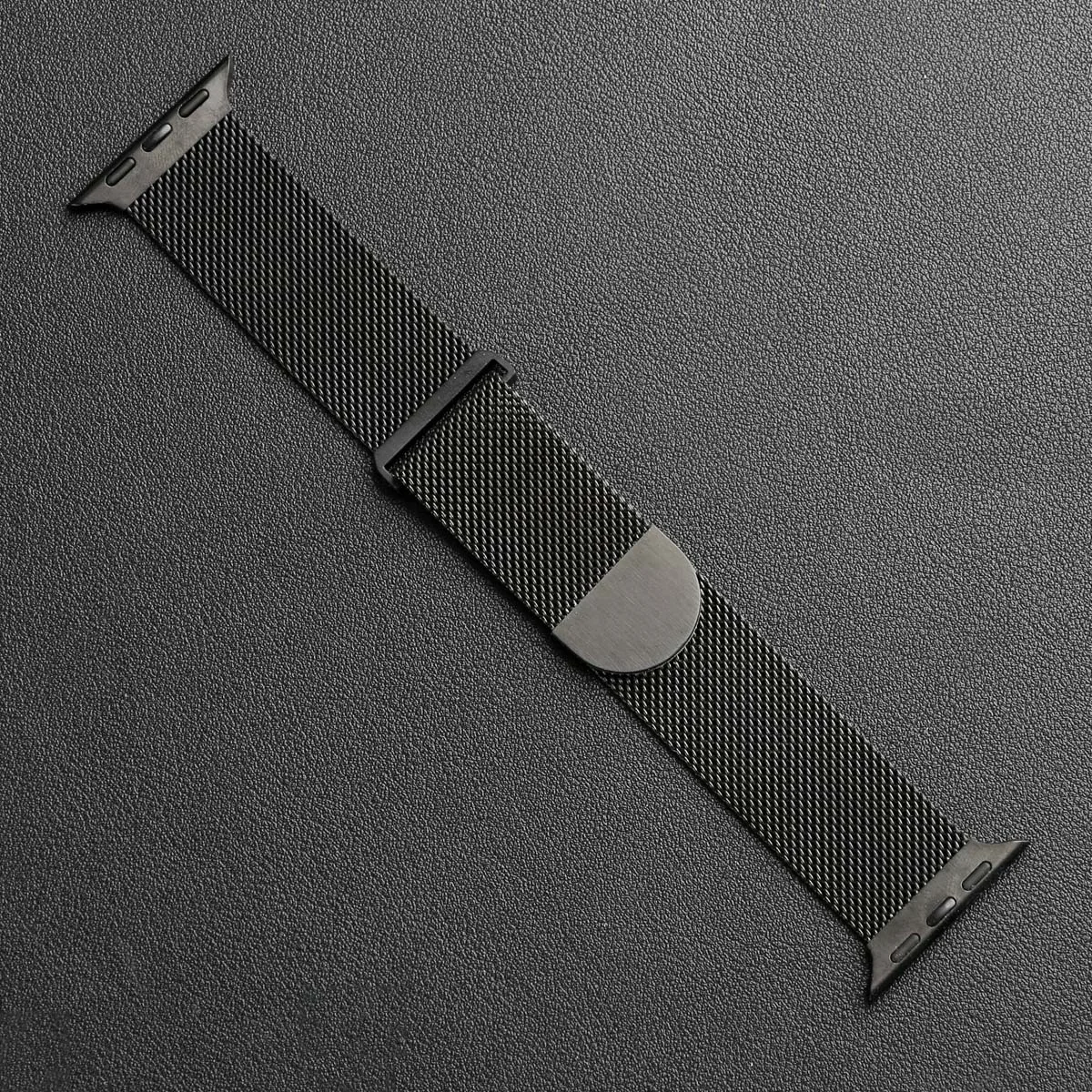 Cinturino ad anello Milanese originale per cinturino magnetico in metallo IWatch compatibile per IWatch Ultra Strap 38 40 41 42 44mm